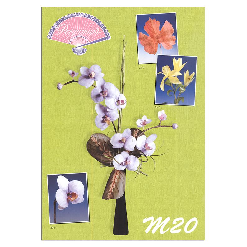 Pergamano Pattern Booklet M20 3D Flowers