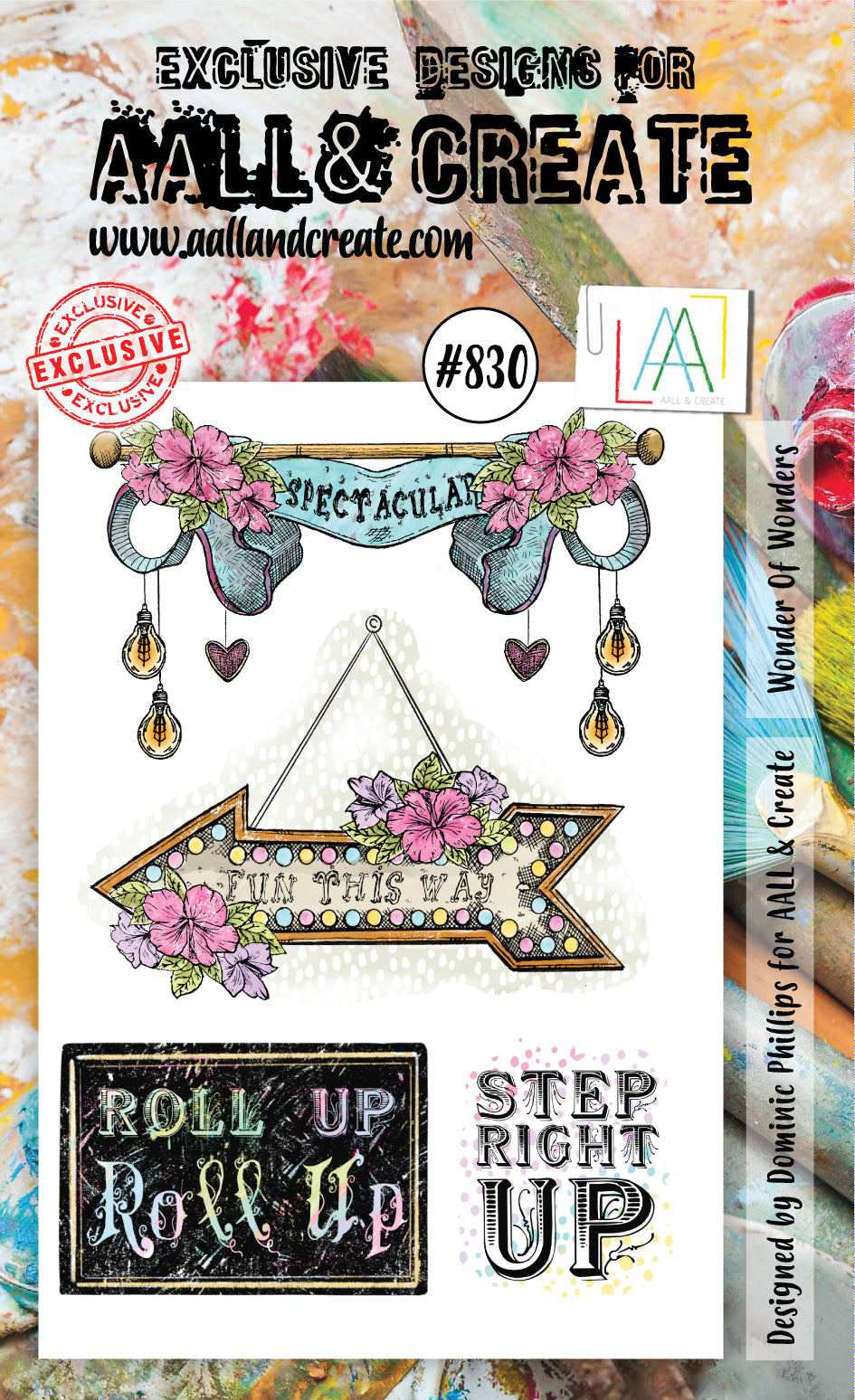 AALL and Create Stamp Set - 830 - Wonder of Wonders