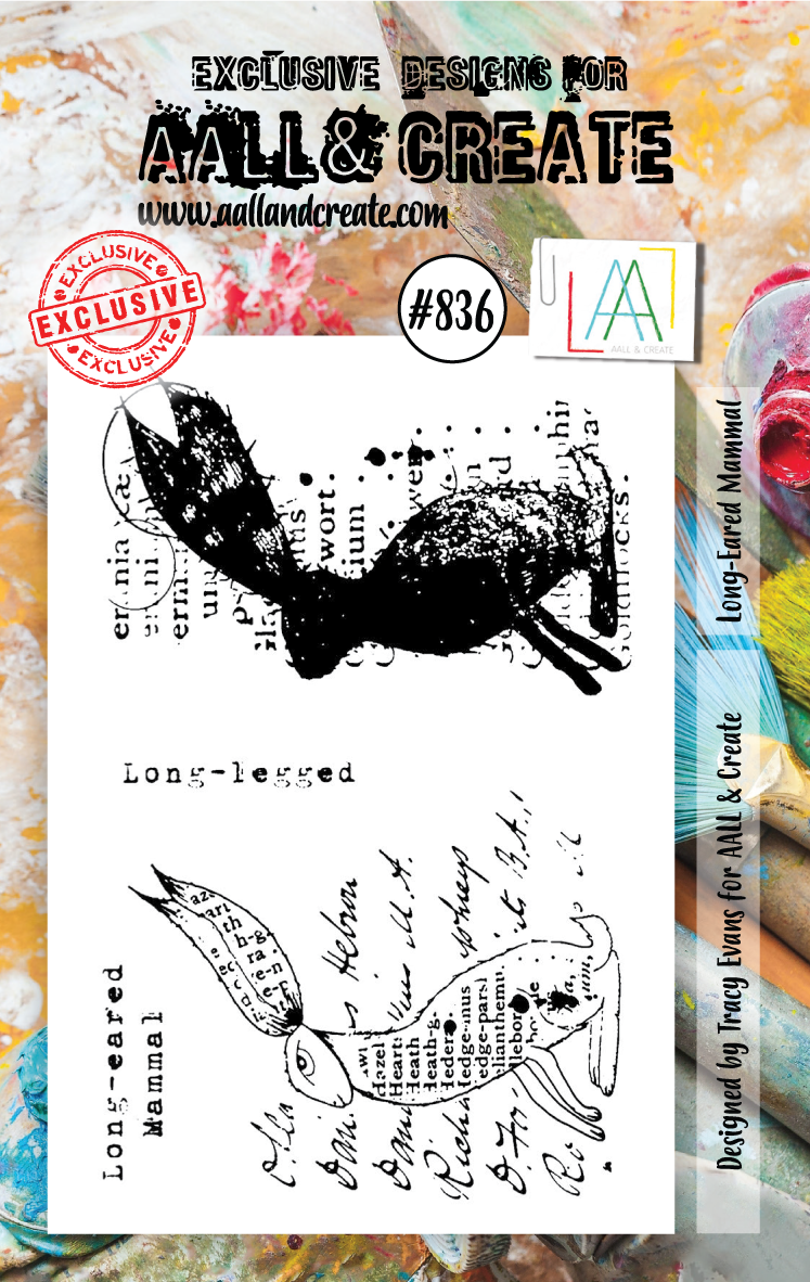 AALL and Create Stamp Set - 836 - Long-Eared Mammal