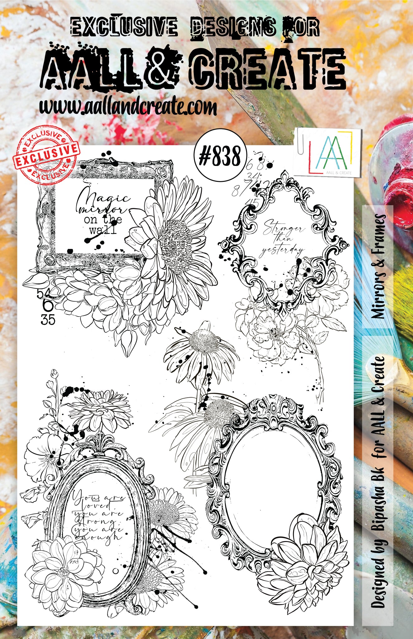 AALL and Create Stamp Set - 838- Mirrors & Frames