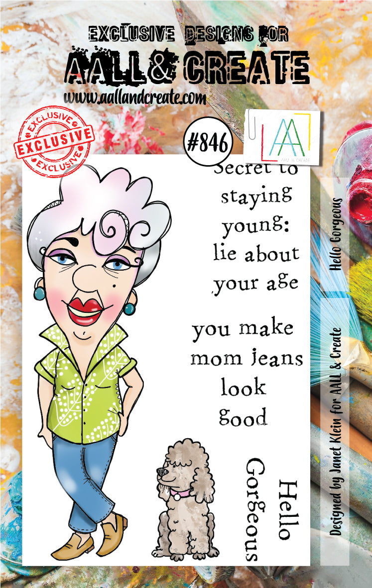 AALL and Create Stamp Set - 846 - Hello Gorgeous