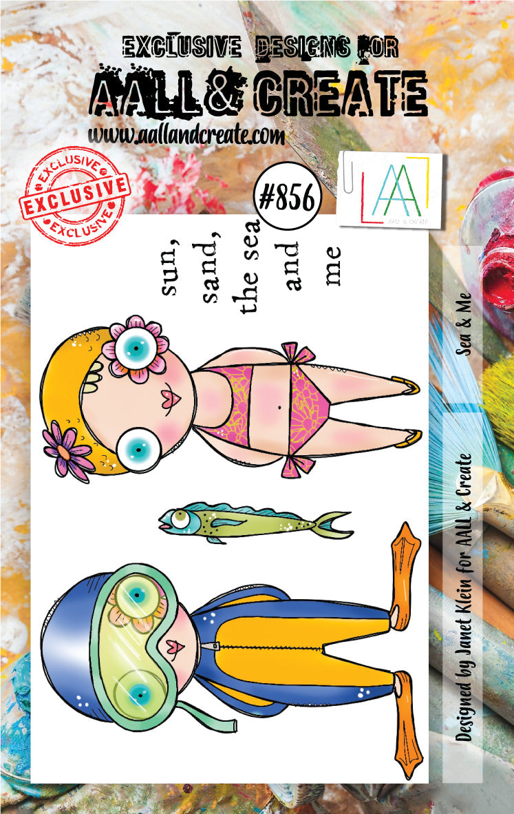 AALL and Create Stamp Set - 856 - Sea & Me