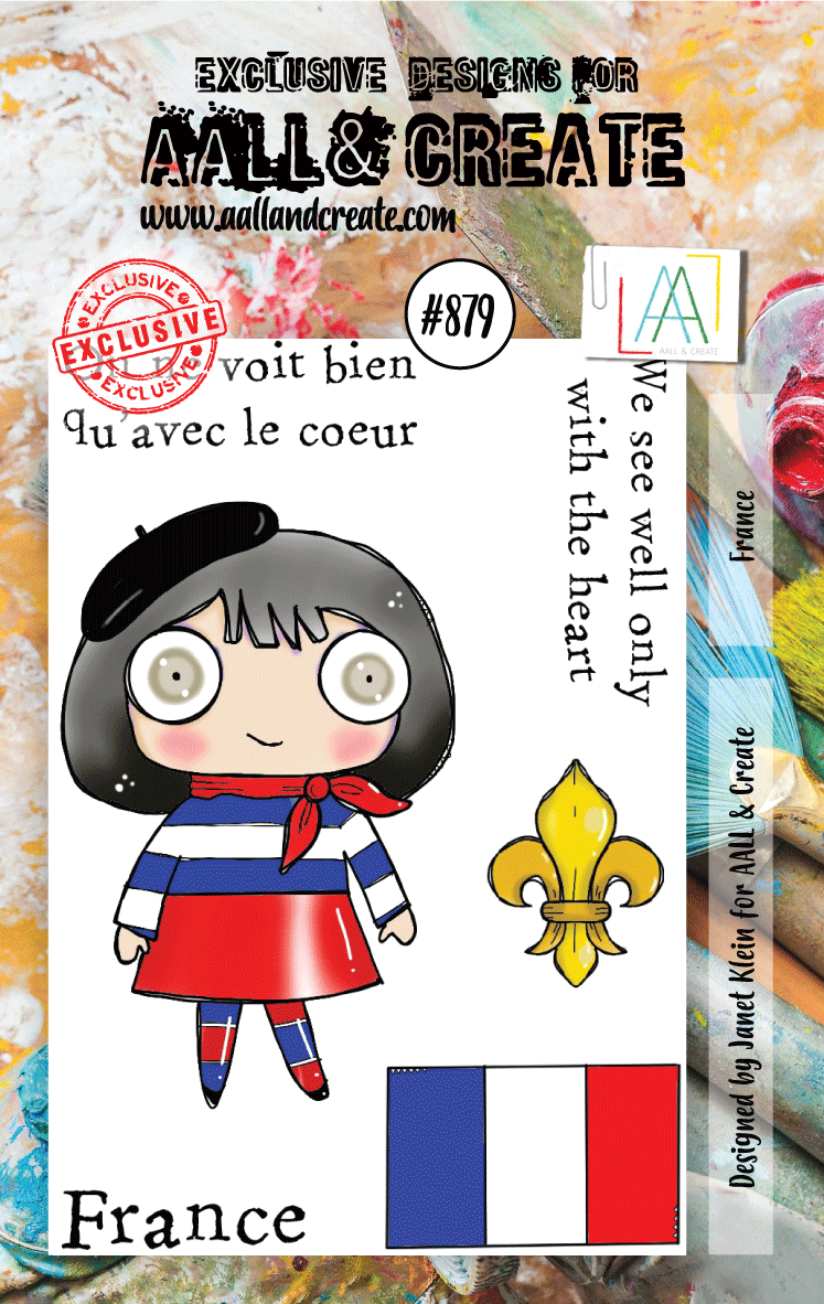 AALL and Create Stamp Set -879 - France