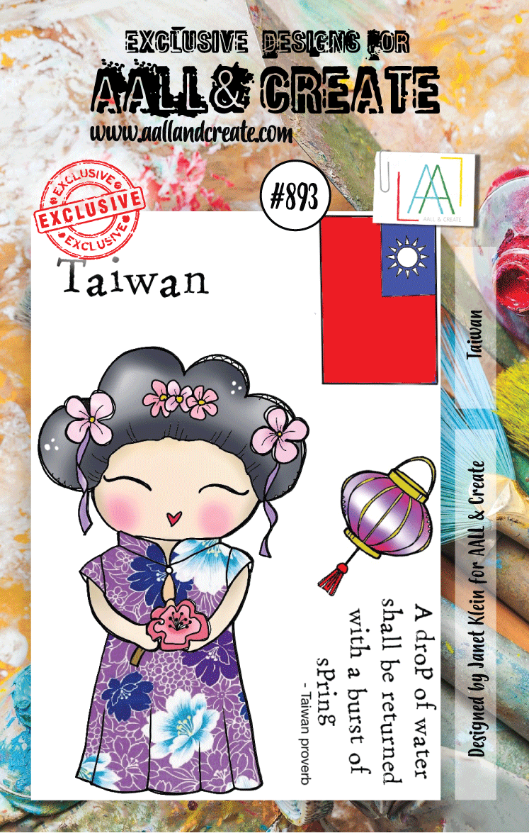 AALL and Create Stamp Set -893 - Taiwan
