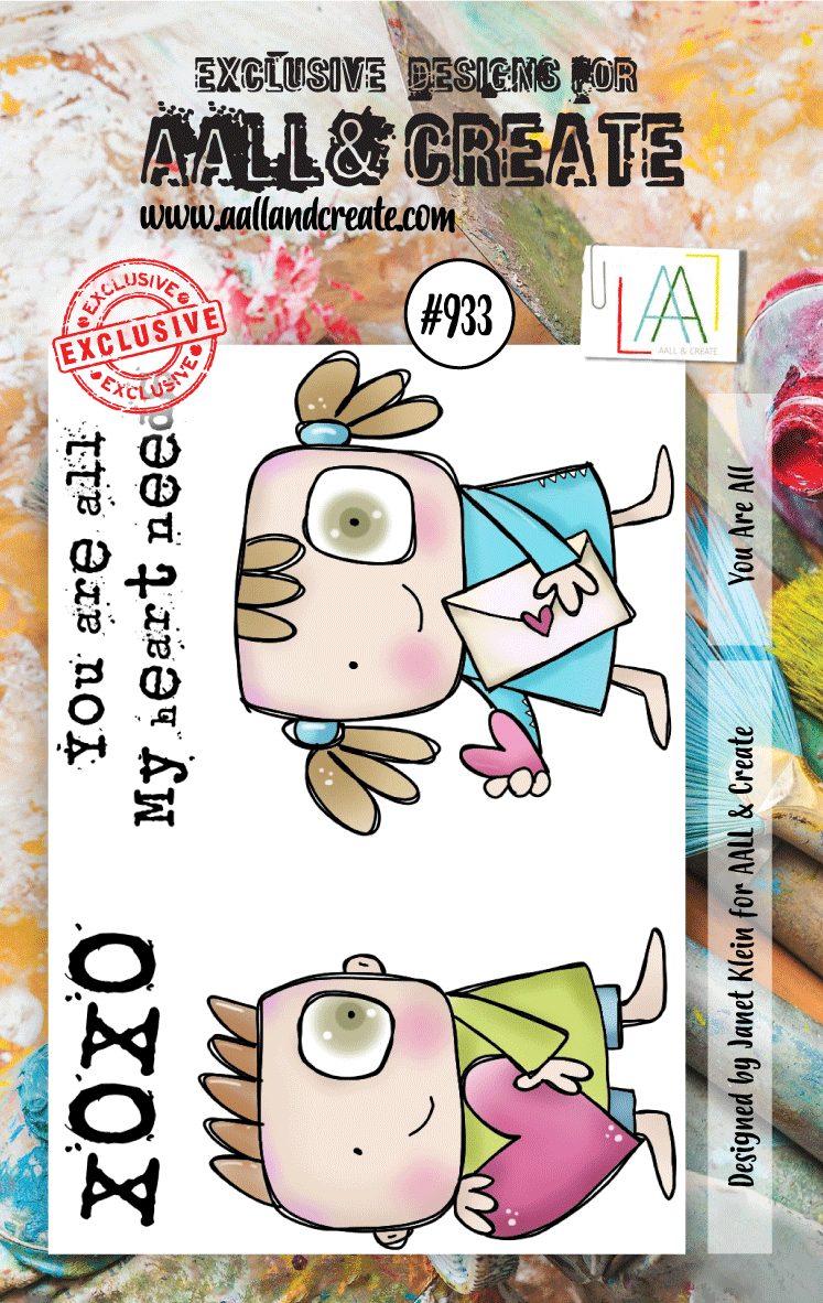 AALL and Create Stamp Set - 933 - You Are All