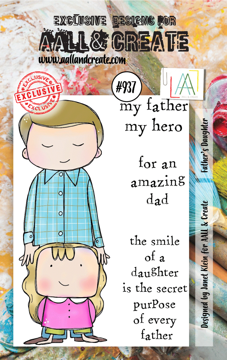 AALL and Create Stamp Set - 937 - Father's Daughter