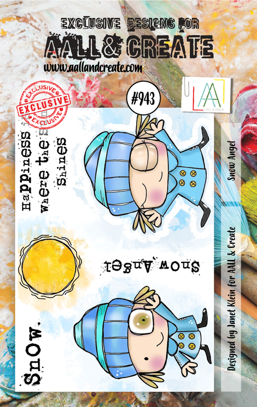 AALL and Create A7 Stamp Set - #943 - Snow Angel