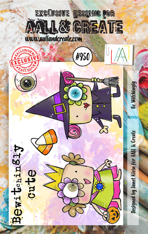 AALL and Create #950 - A7 Stamp Set - Be Witchingly