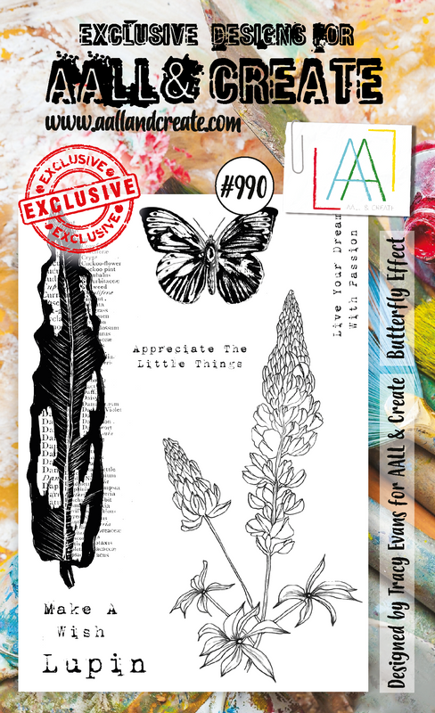 AALL and Create A6 Stamp Set - #990 - Butterfly Effect