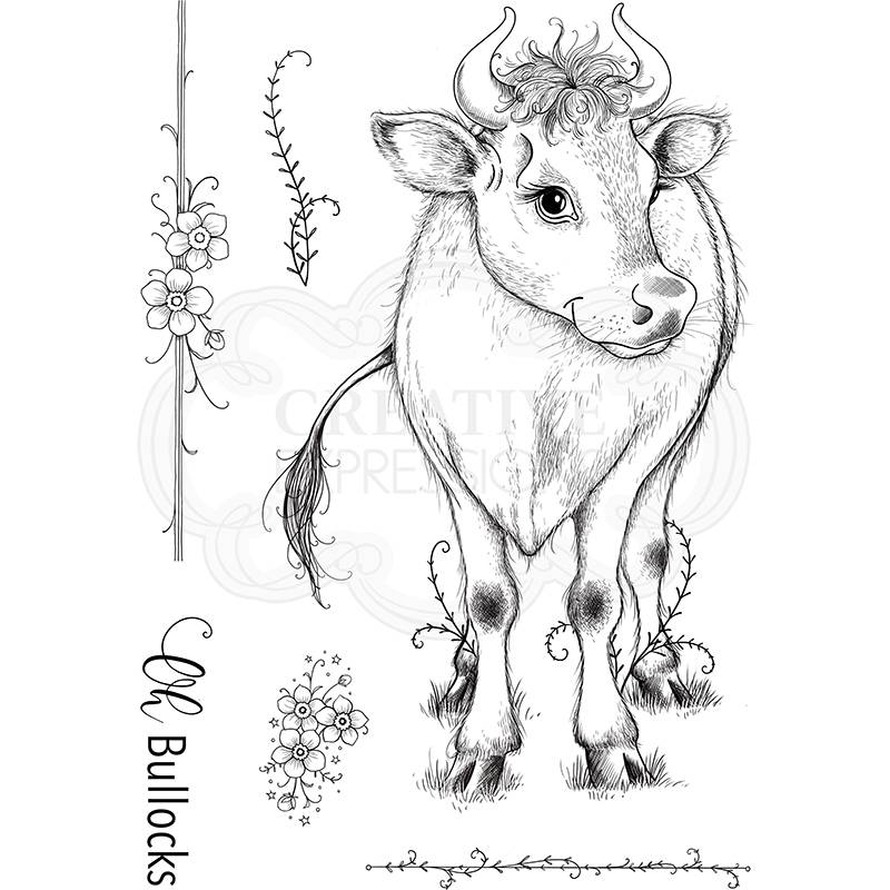 Buttercup A5 Clear Stamp Set