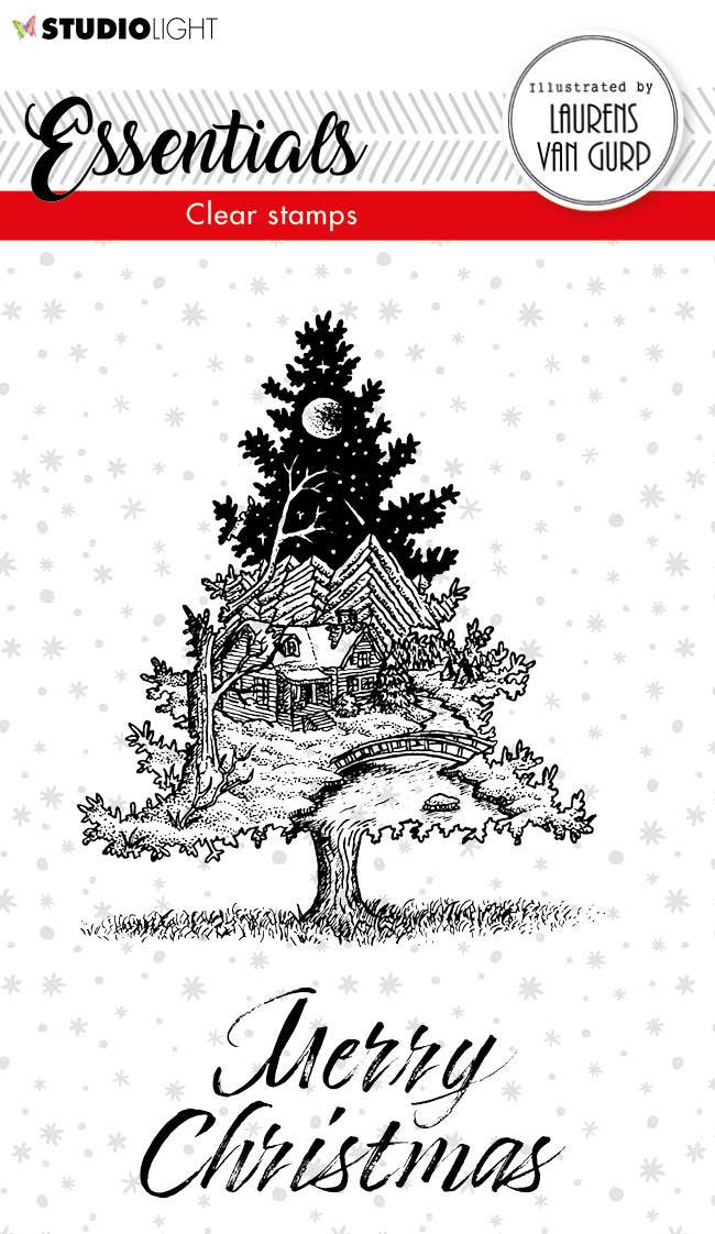 BL Clear Stamp Christmas Tree Essentials 105x148mm nr.117