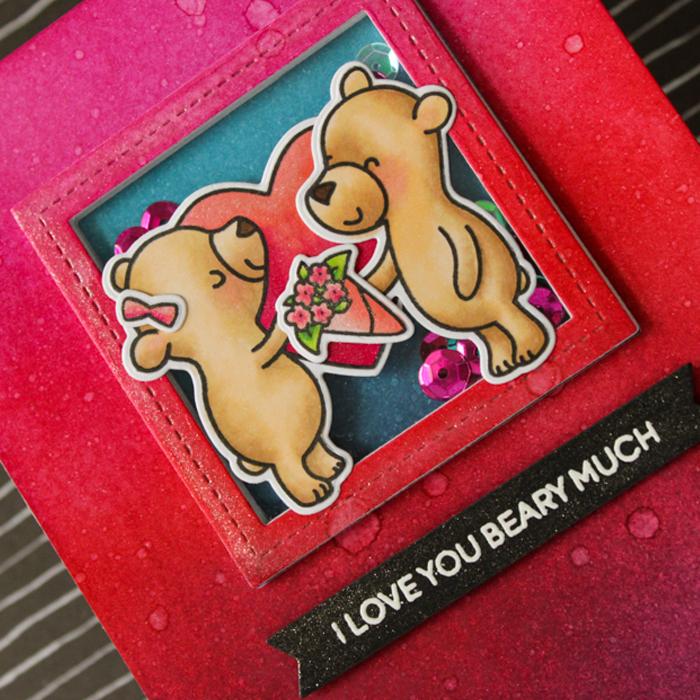 Beary Big Heart Stamps