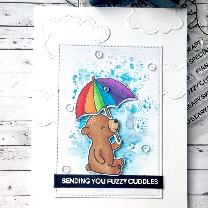 Beary Big Heart Stamps
