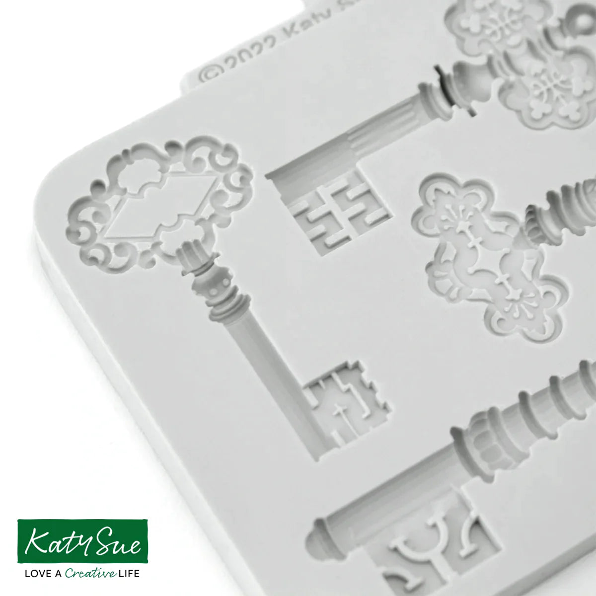 Ornate Keys Silicone Mould