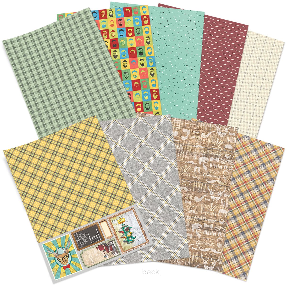 Ciao Bella Hipster Creative Pad A4 9/Pkg