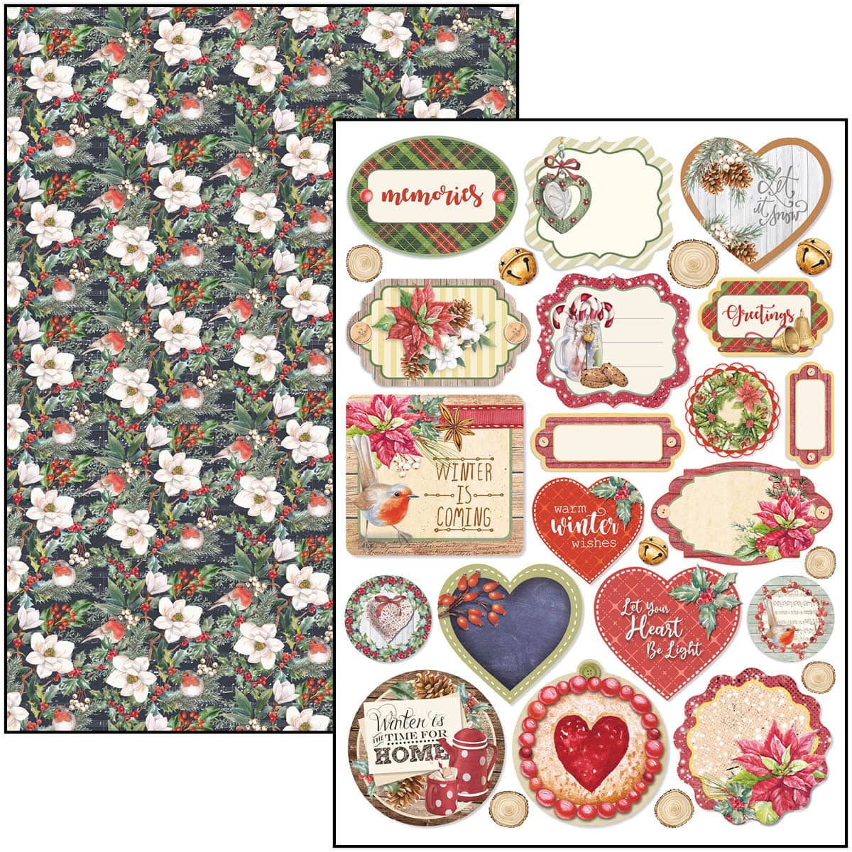 Christmas Vibes Pad A4 9/Pkg