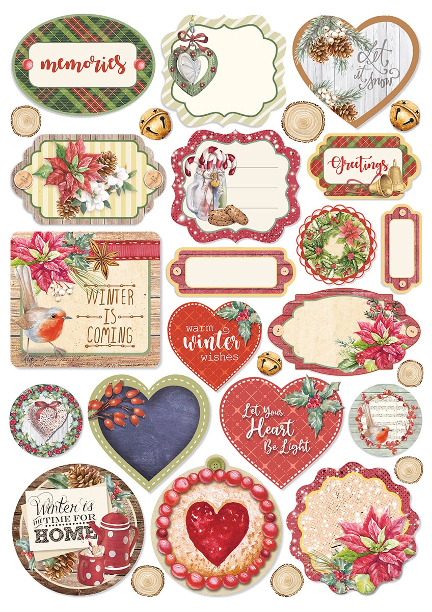 Christmas Vibes Pad A4 9/Pkg