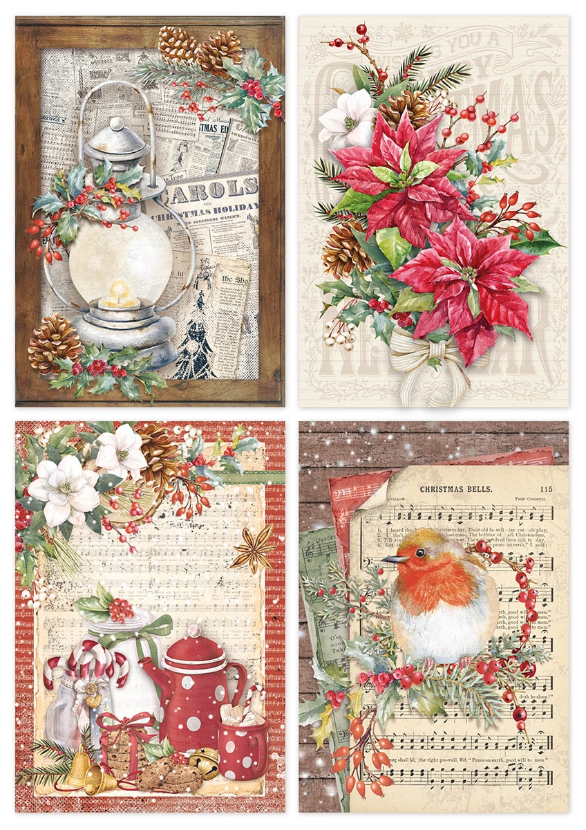 Christmas Vibes Pad A4 9/Pkg