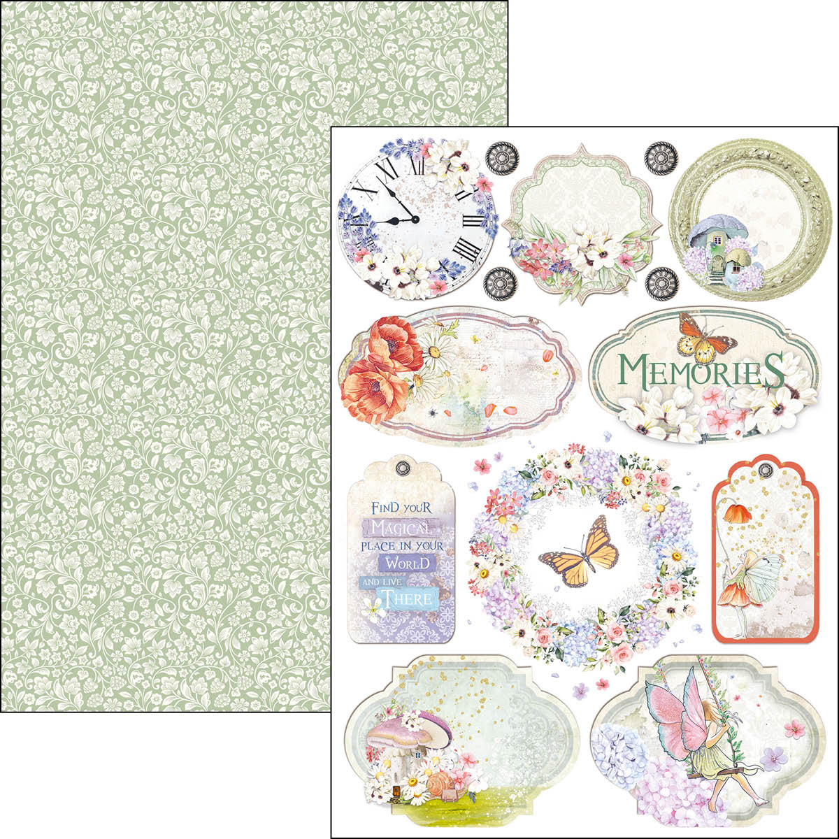 Ciao Bella Enchanted Land Creative Pad A4 9/Pkg