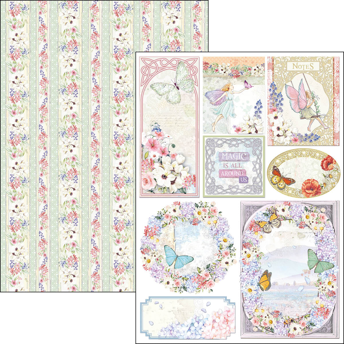 Ciao Bella Enchanted Land Creative Pad A4 9/Pkg