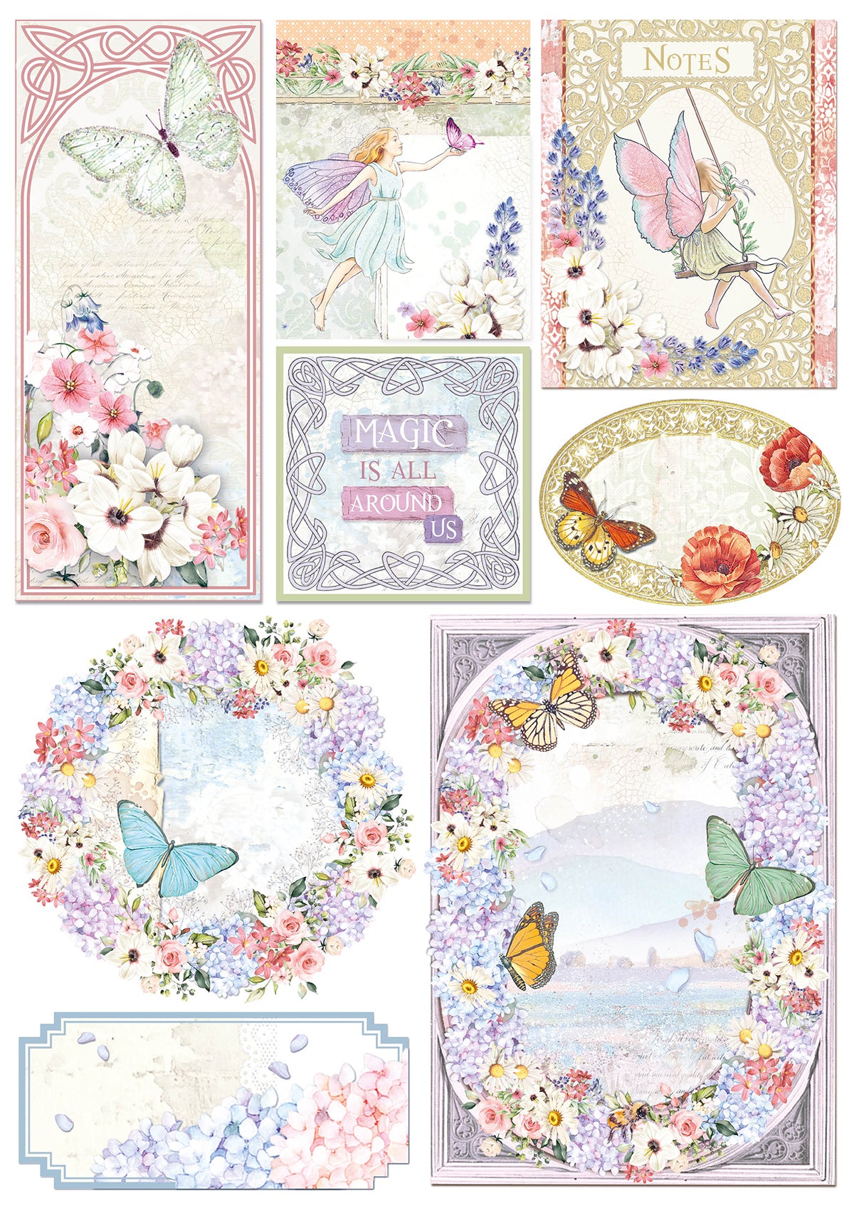 Ciao Bella Enchanted Land Creative Pad A4 9/Pkg