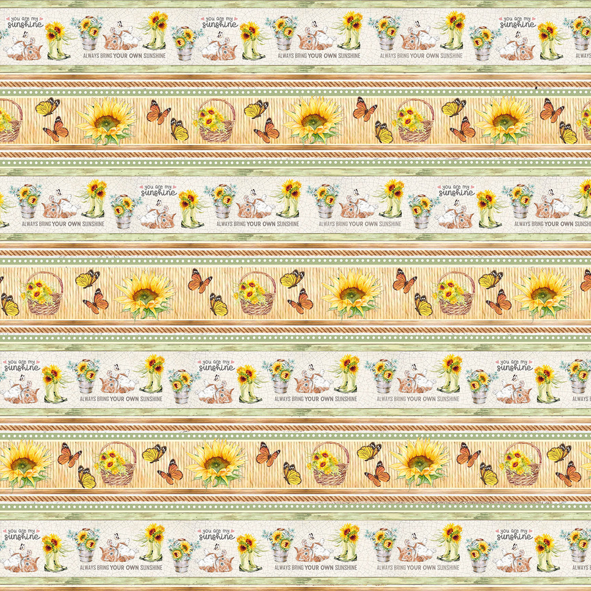 Ciao Bella Farmhouse Garden Paper Pad 12"x12" 12/Pkg