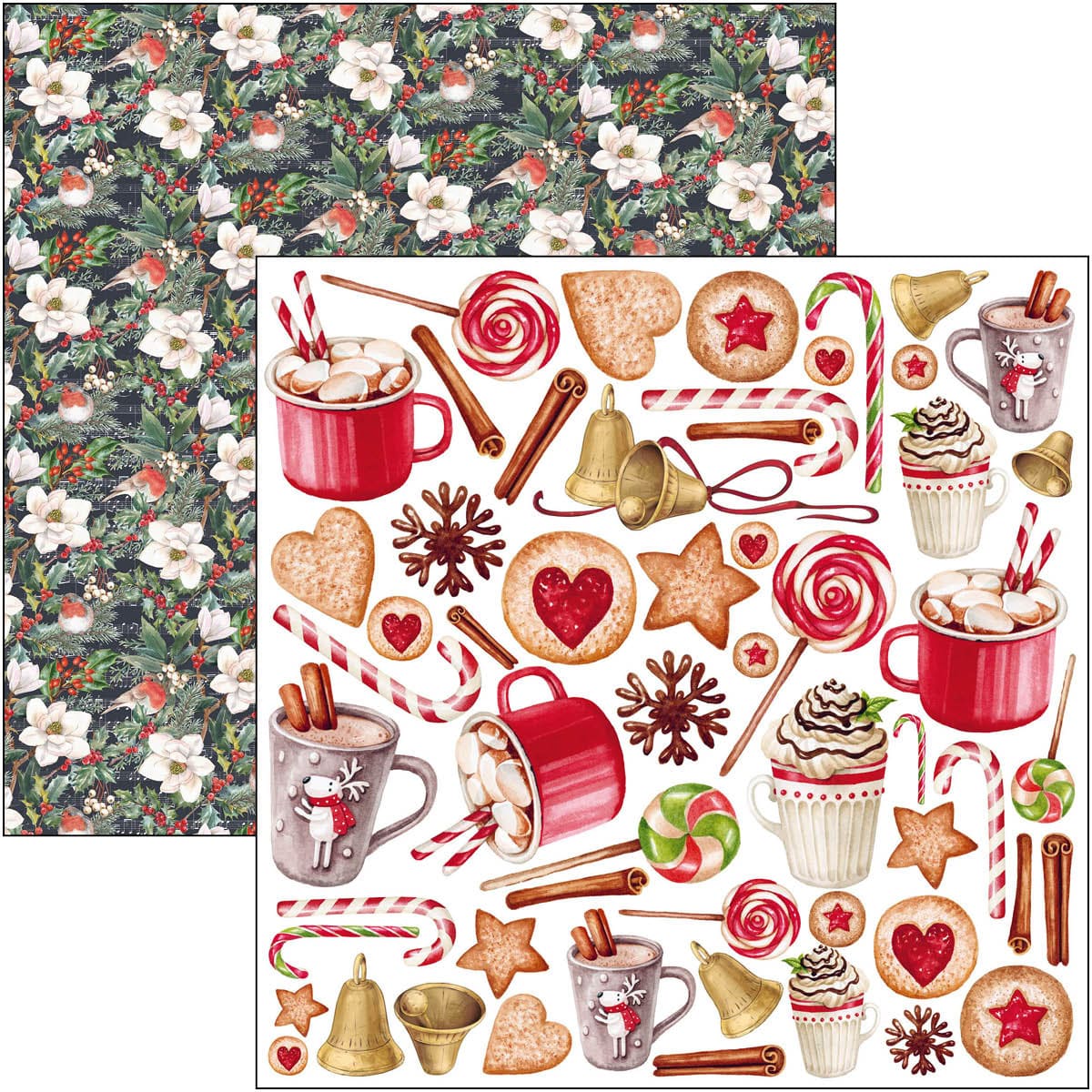 Christmas Vibes Pad 6x6 24/Pkg