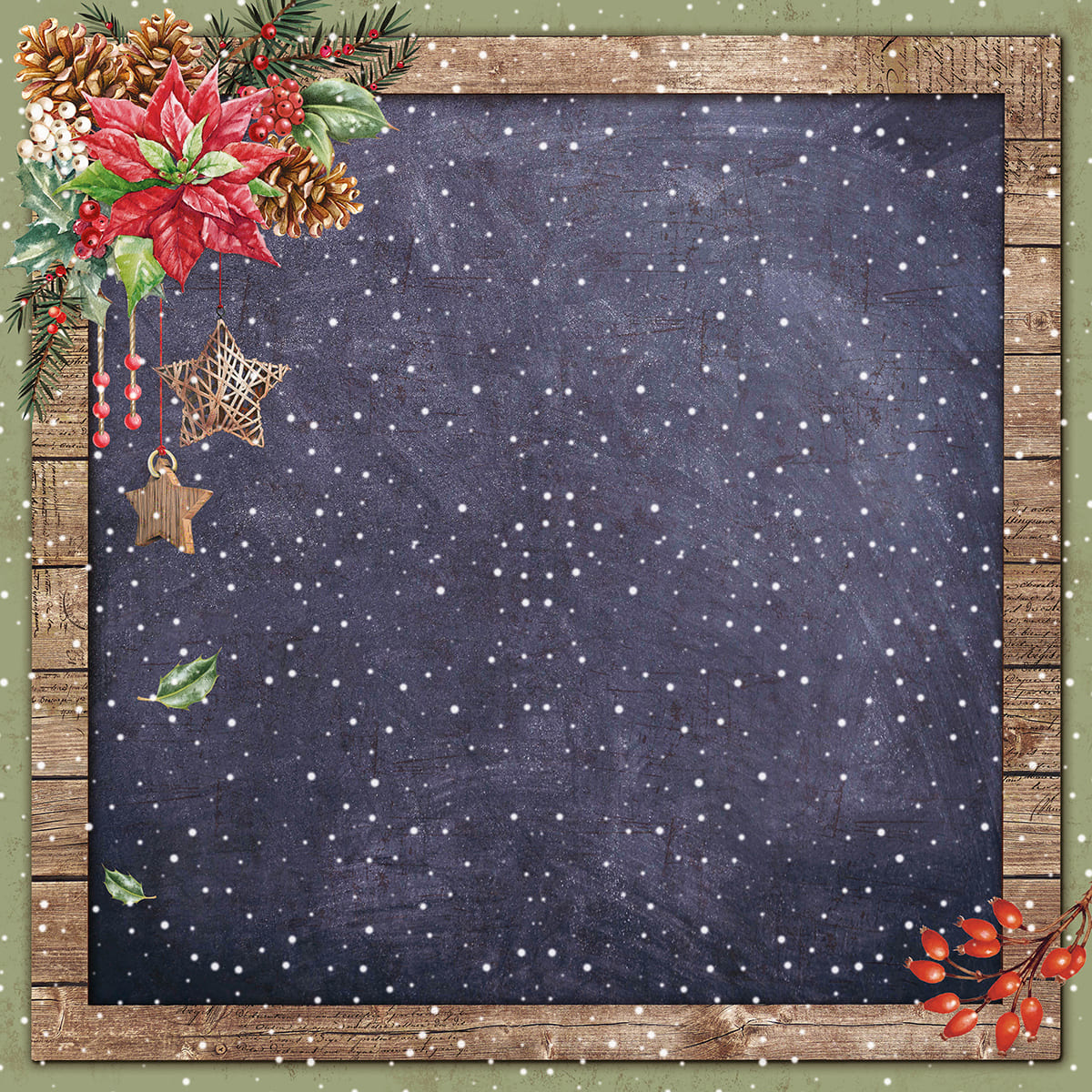 Christmas Vibes Pad 12x12 8/Pkg