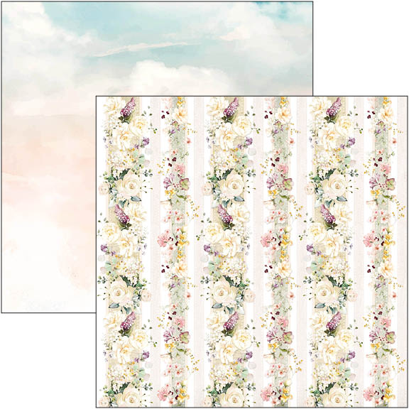 Ciao Bella Blooming Patterns Pad 12"x12" 8/Pkg