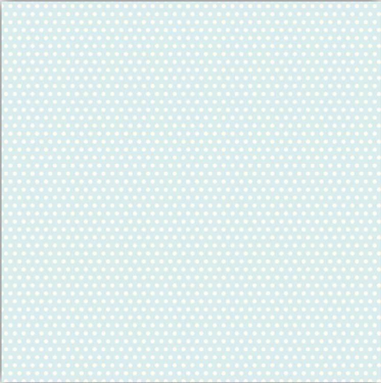 Canvas Corp 12 x 12 Paper - Blue & Ivory Mini Dot Reverse