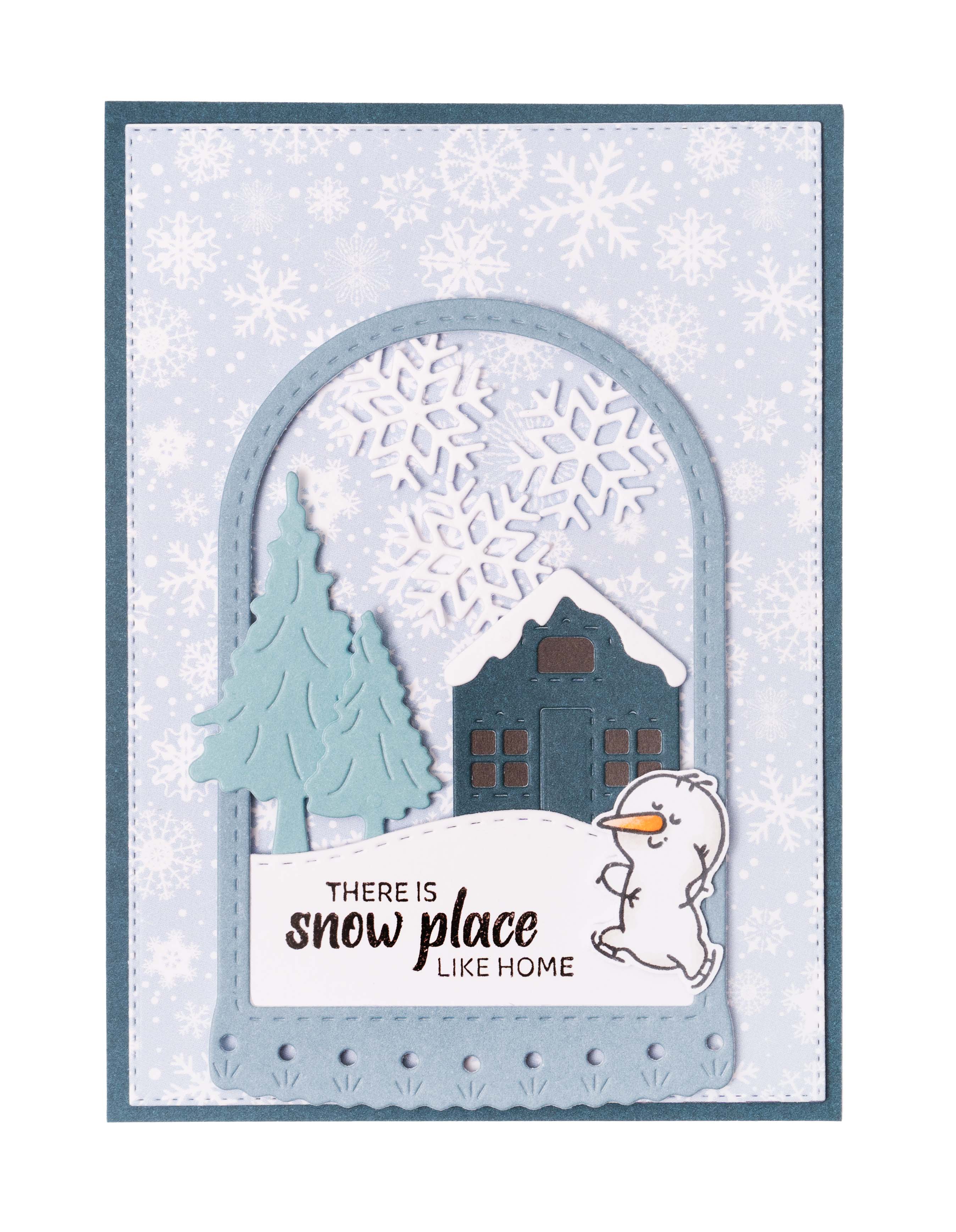 CCL Paper Pad Snow Is Falling Friendz 210x148x9mm 24 SH nr.122