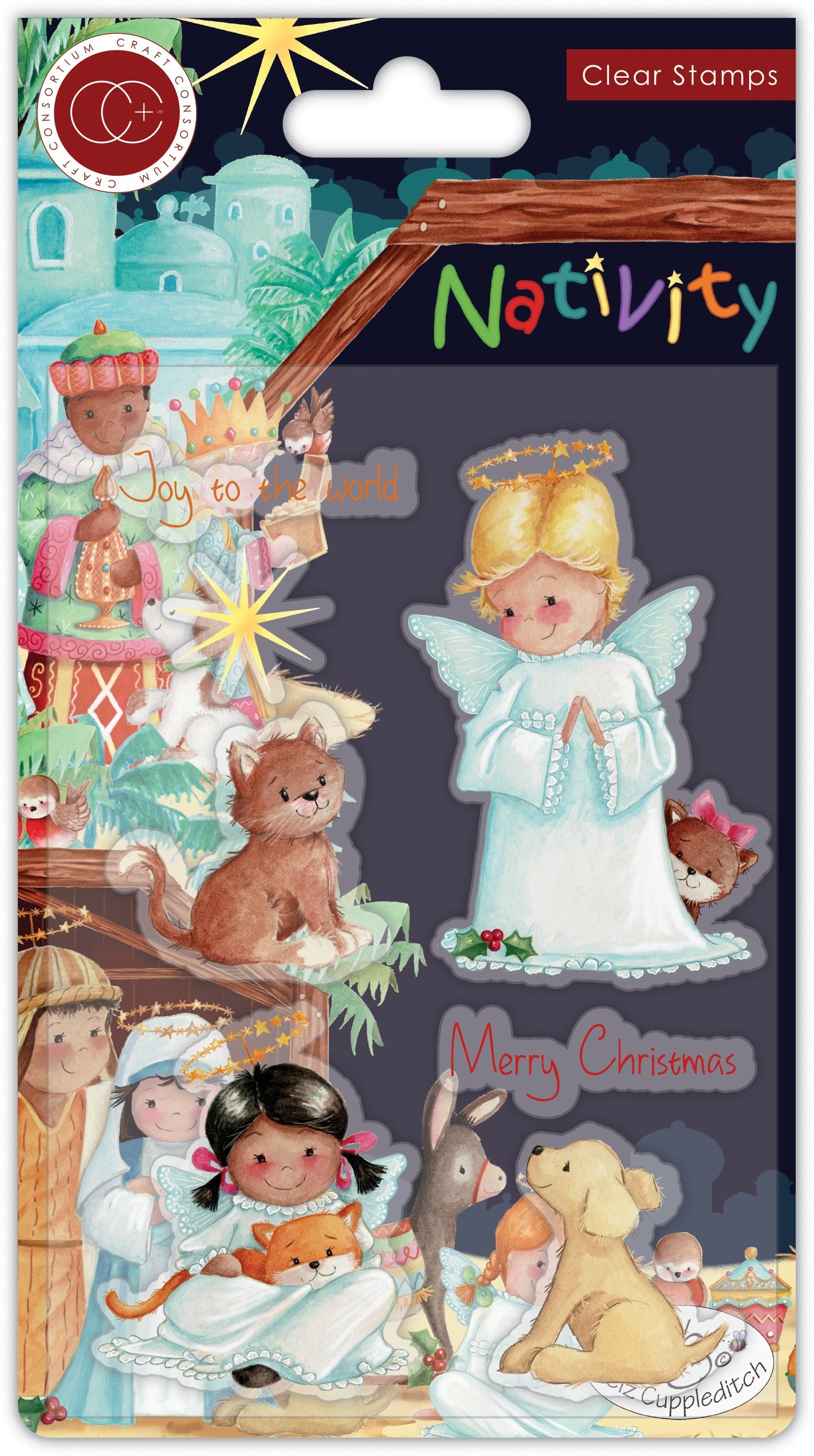Nativity Stamp Set - Angels