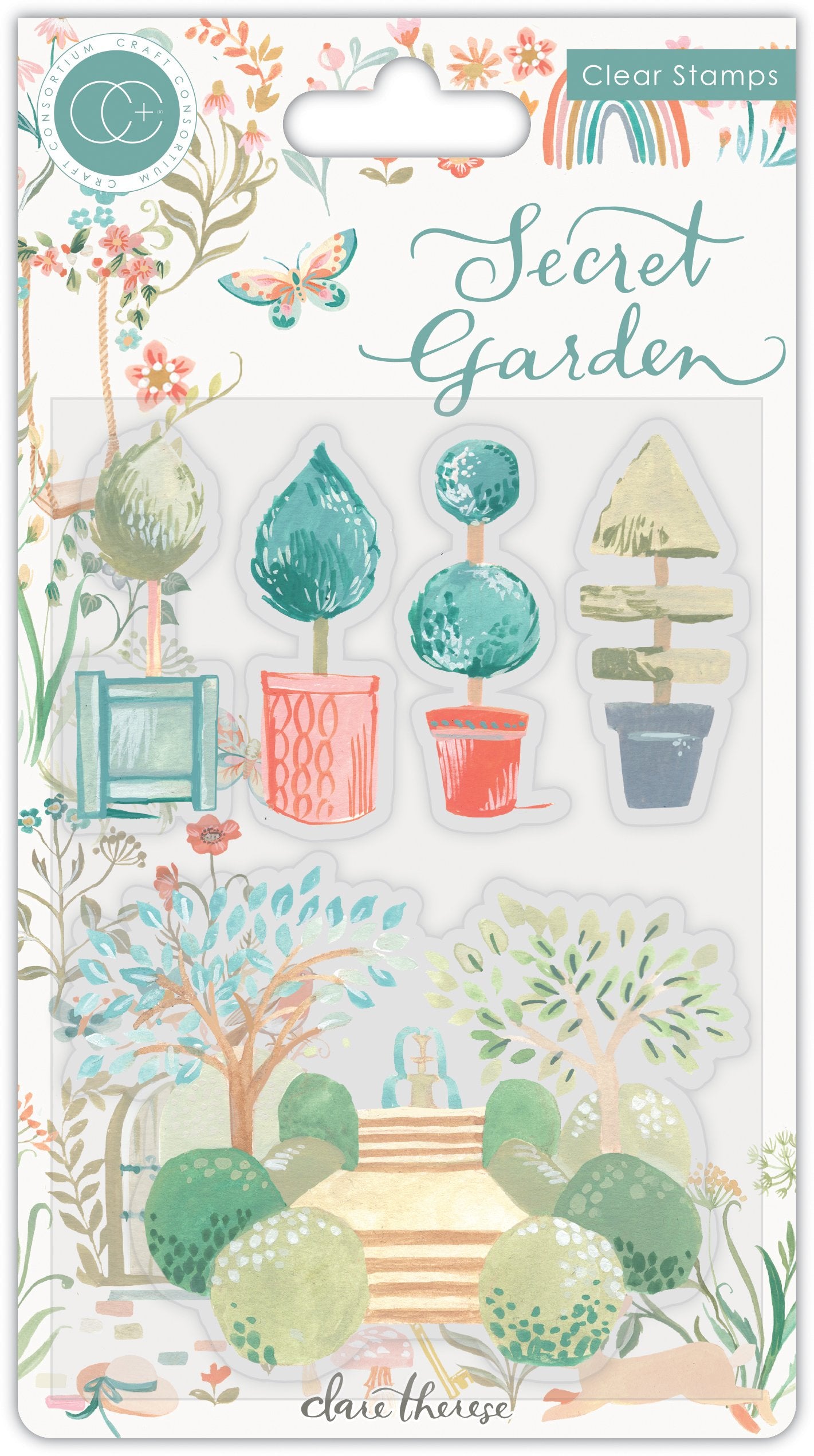 Secret Garden - Stamp Set - Topiary
