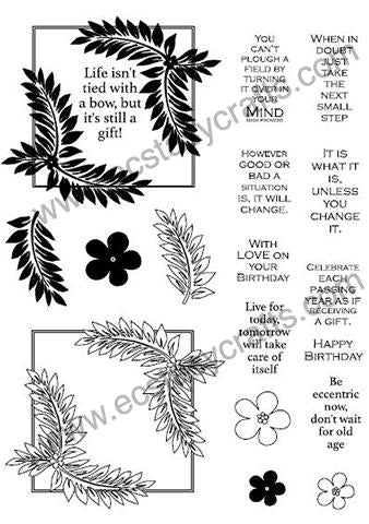 Creative Expression Stamp -  Fern Elements