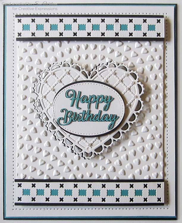 Dies by Sue Wilson Filigree Artistry Collection Squares & Crosses Border