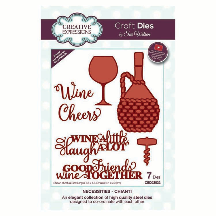 Dies by Sue Wilson Necessities Collection Chianti