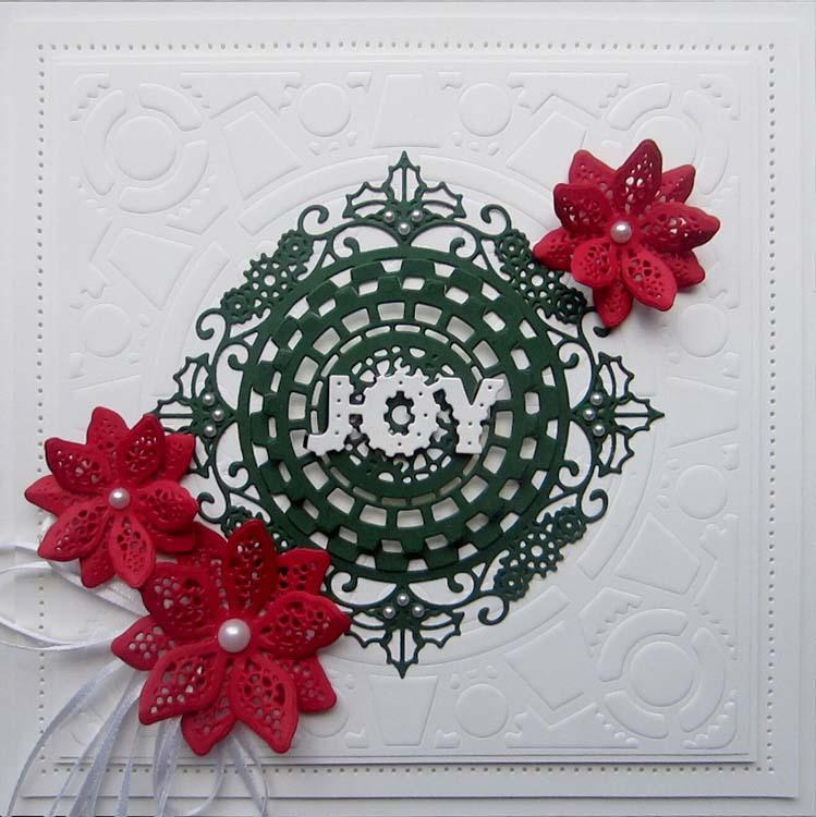 Festive Industrial Chic Collection Wreath