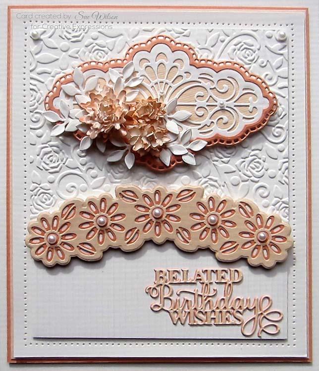 Creative Expressions Dies by Sue Wilson Frames and Tags Collection Jocelyn