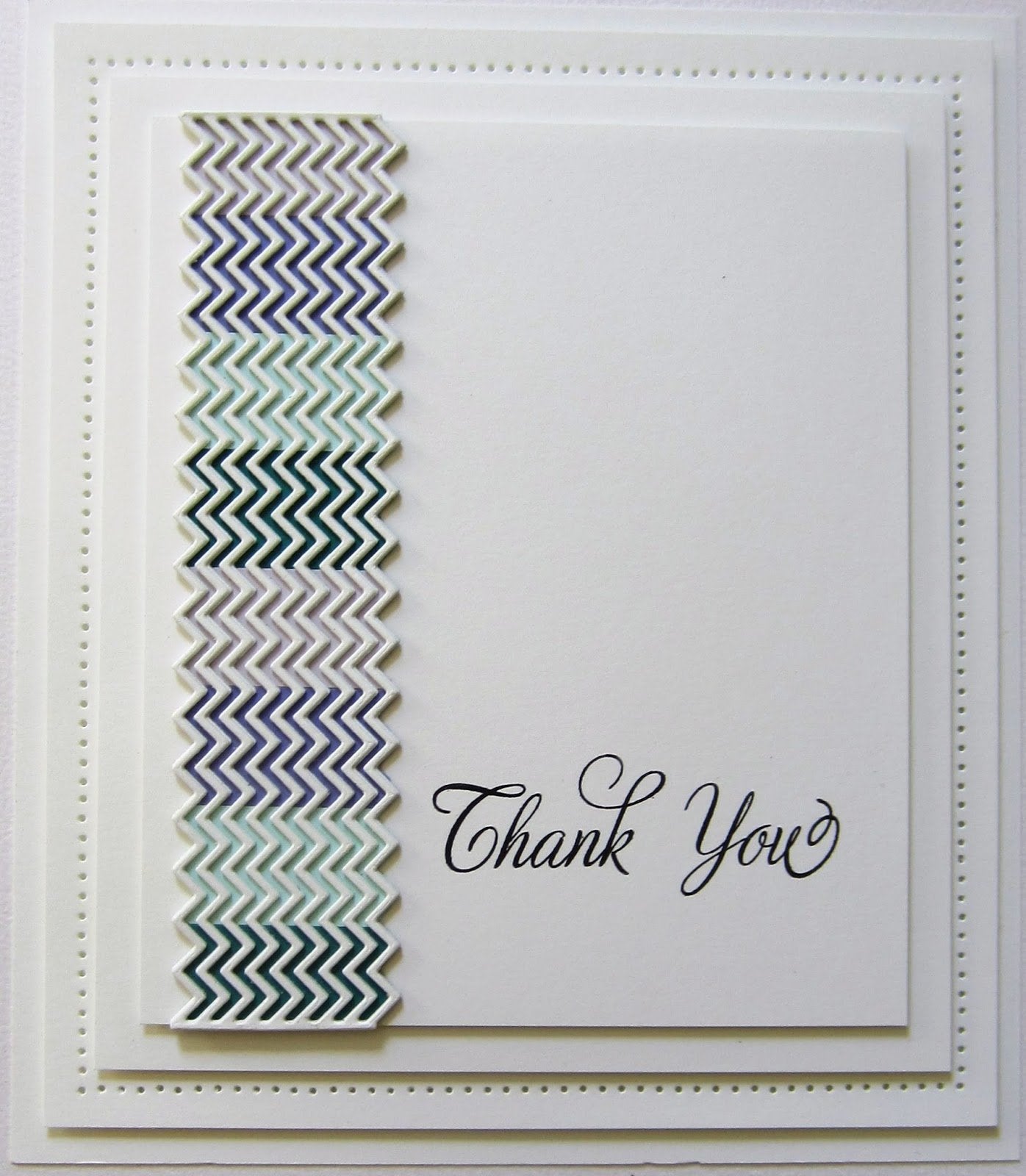 Sue Wilson Dies -Clean and Simple Collection - Zig Zag Border