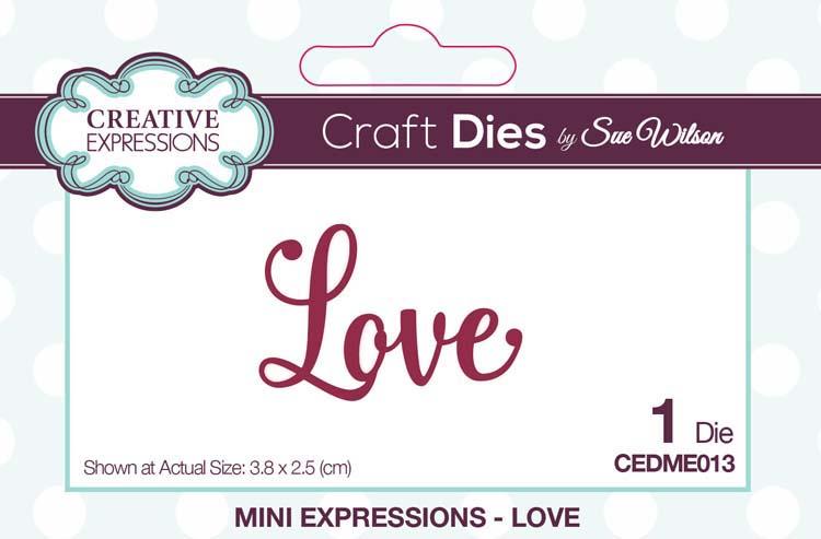 Mini Expressions Collection Love Die