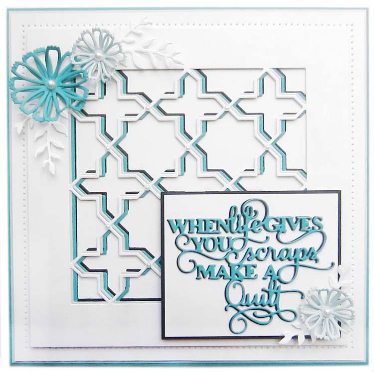 Dies by Sue Wilson Mini Expressions Collection When Life Gives You Scraps
