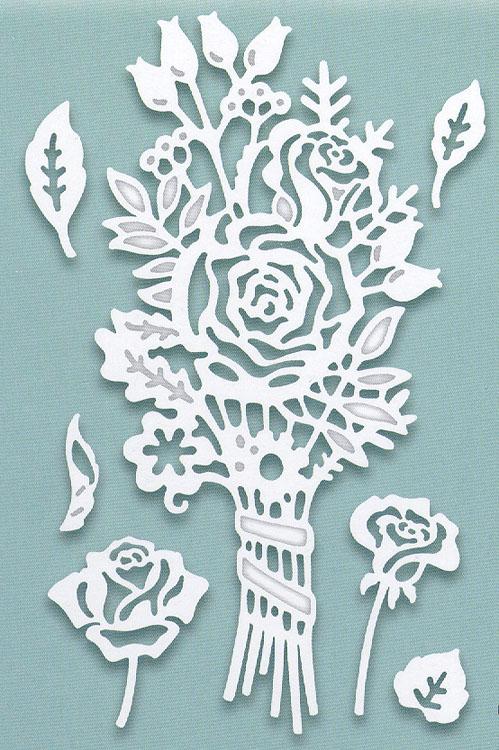 Creative Expressions: Paper Cuts Collection Autumn Posy