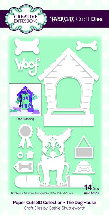 Creative Expressions Die Paper Cuts 3D - The Dog House