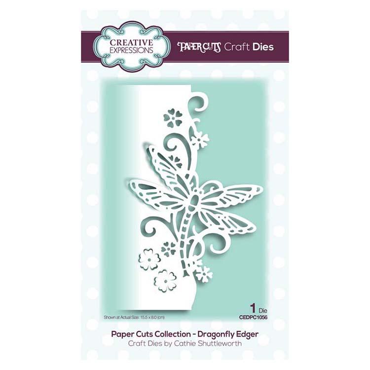 Paper Cuts Collection Dragonfly Edger Craft Die