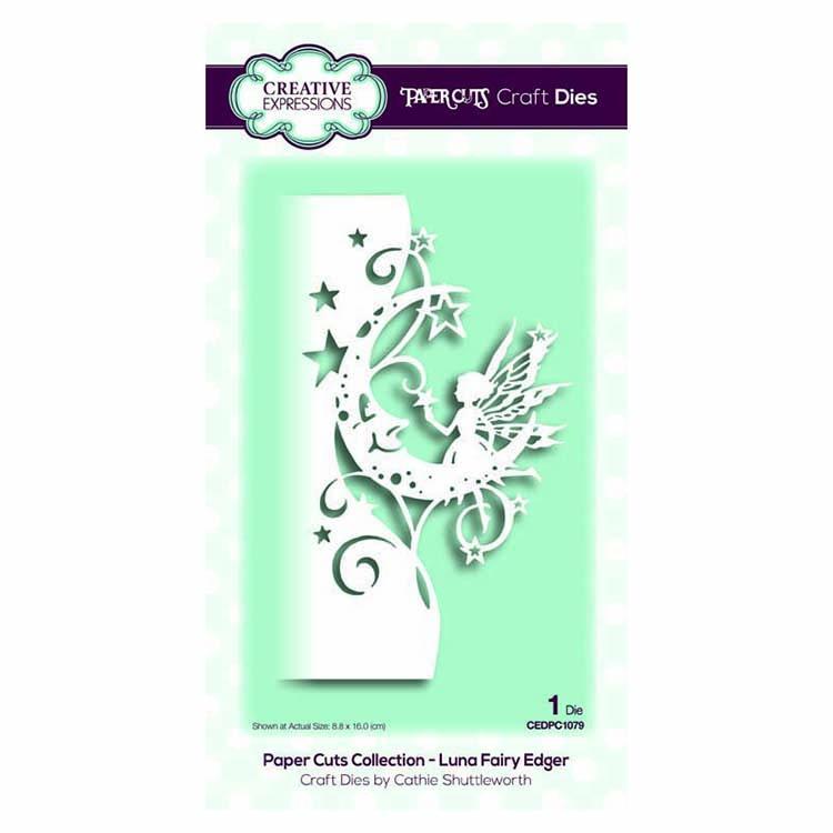 Creative Expressions Paper Cuts Collection - Luna Fairy Edger