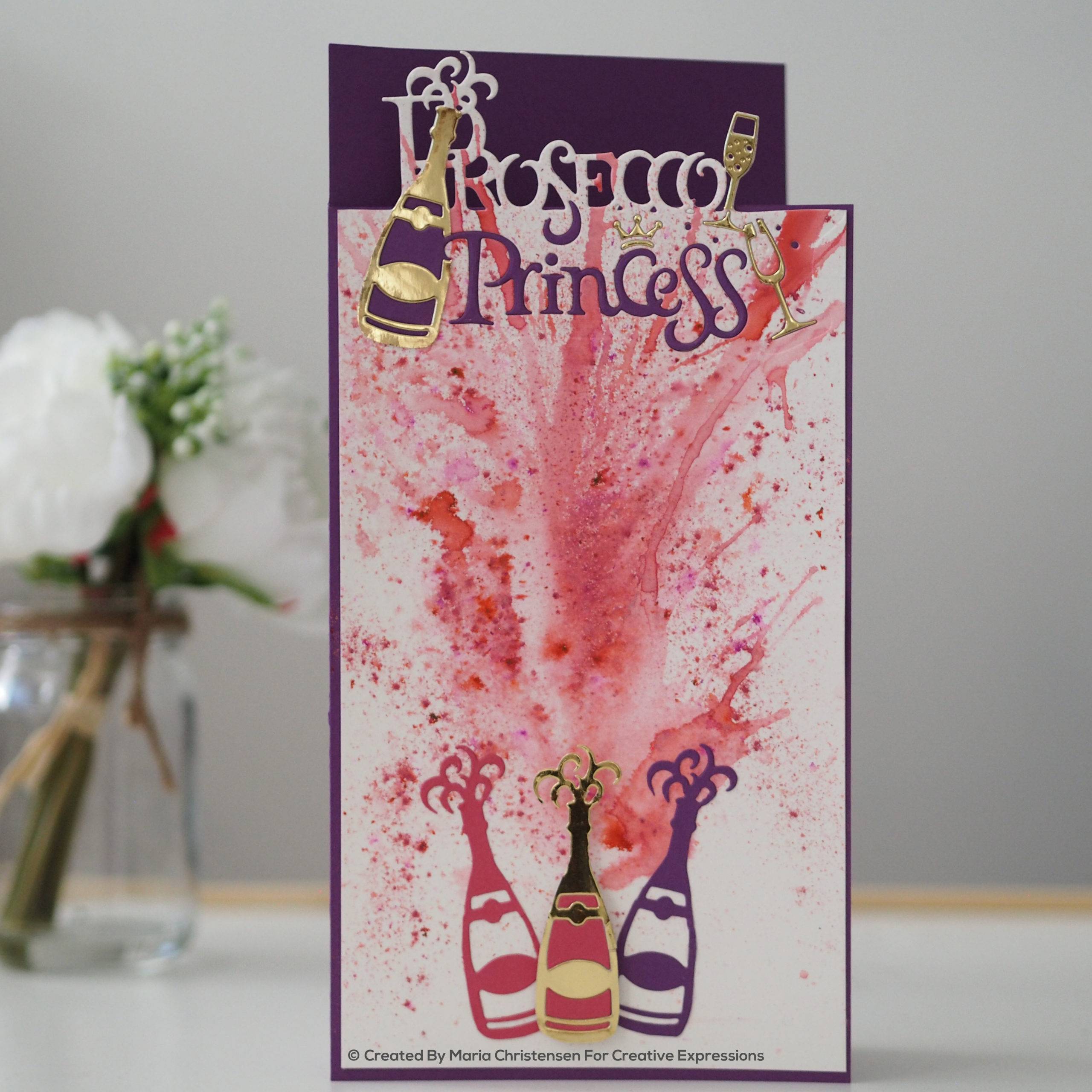 Paper Cuts Collection - Prosecco Princess Edger