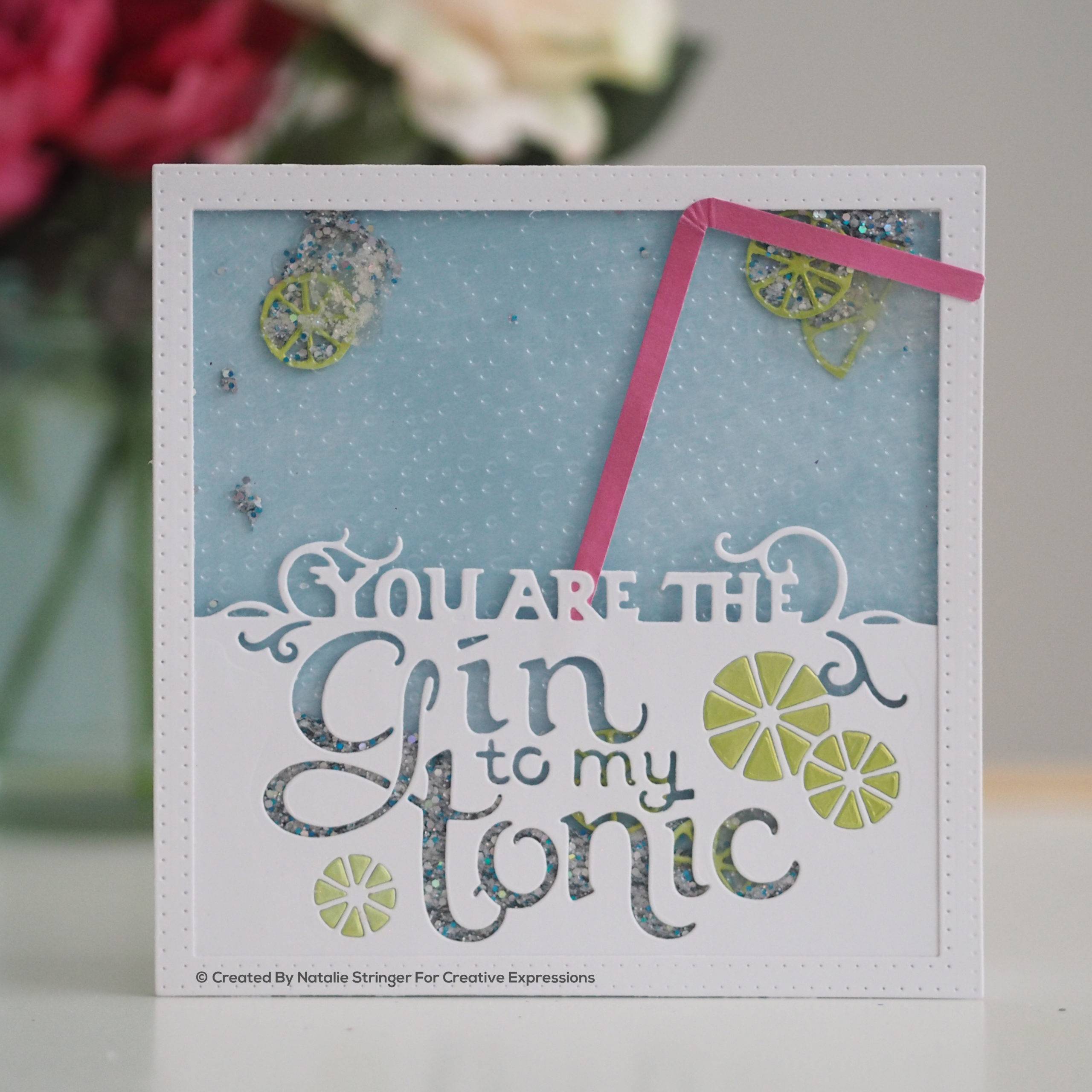 Paper Cuts Collection - Gin To My Tonic Edger