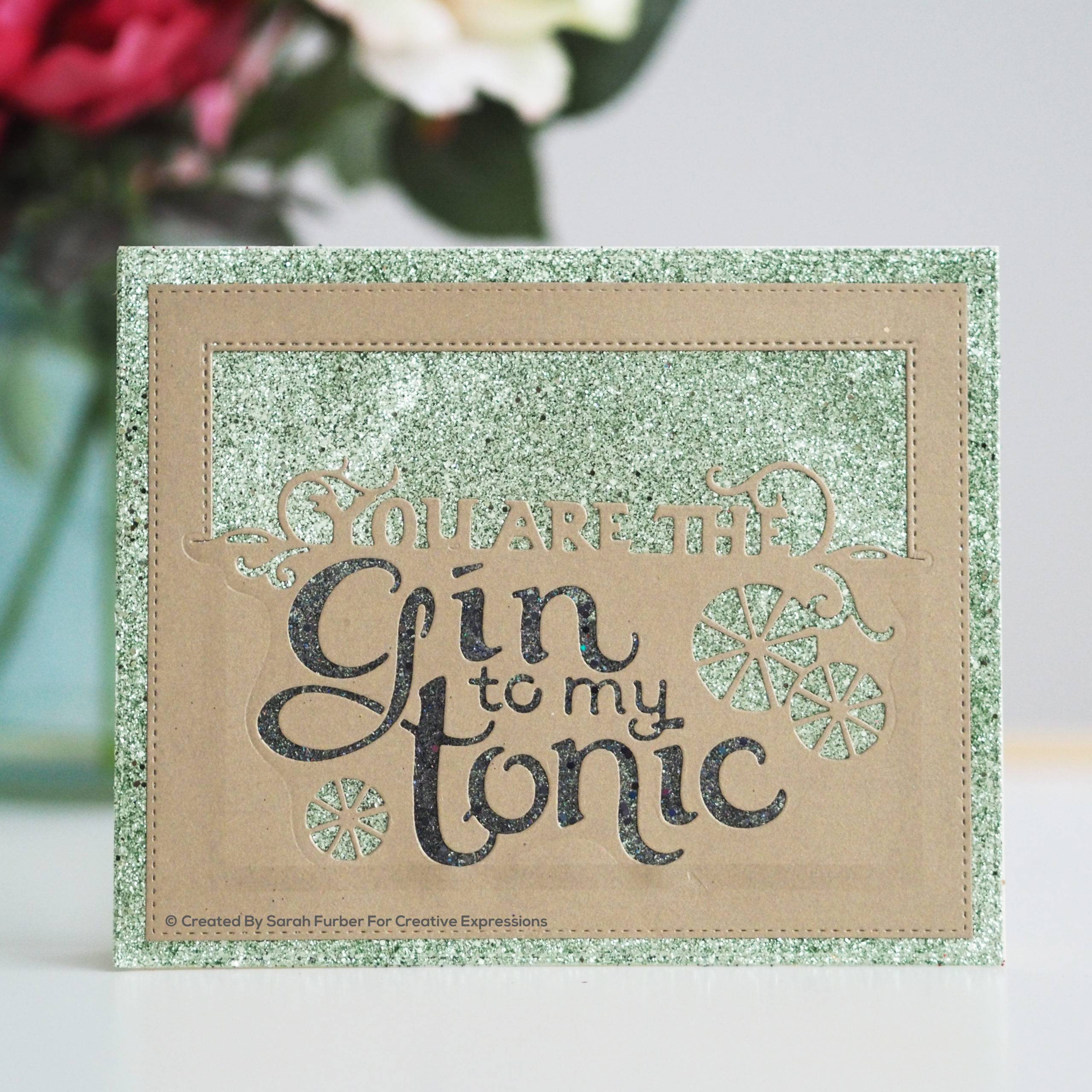 Paper Cuts Collection - Gin To My Tonic Edger