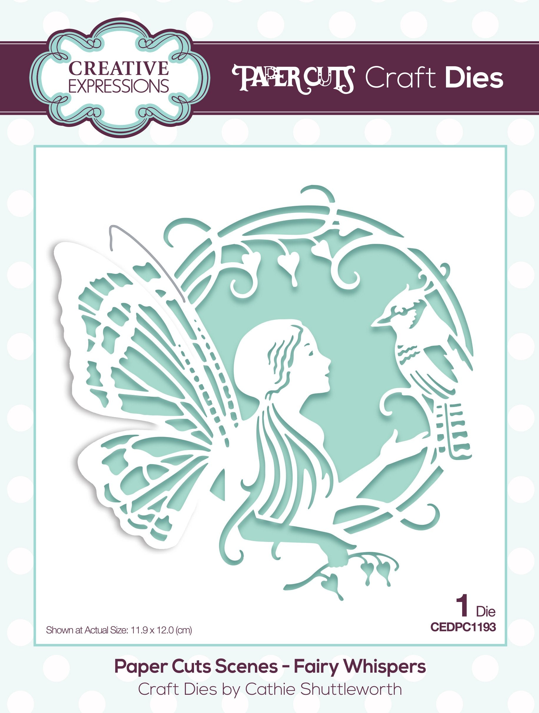 Creative Expressions Paper Cuts Scene Fairy Whispers Craft Die