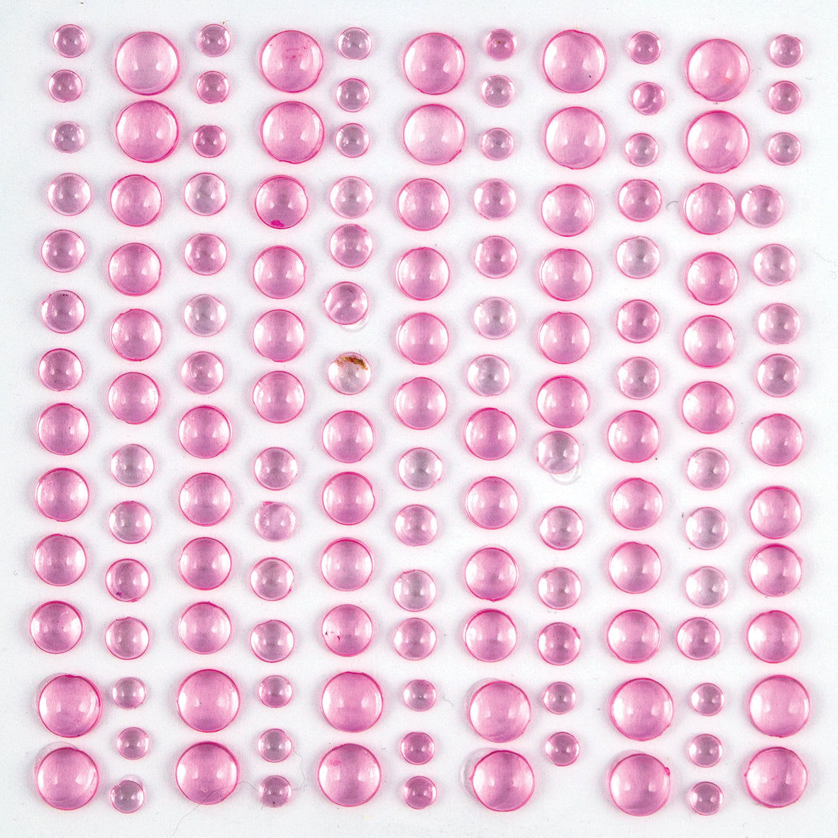 Craft Consortium Adhesive Dew Drops - Pink